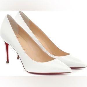 Christian Loubotin HEELS classic white Shoes